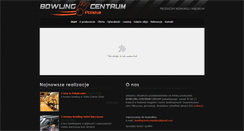 Desktop Screenshot of bowlingcentrumpolska.pl